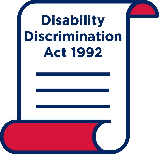 Disability Discrimination Act 1992 icon.