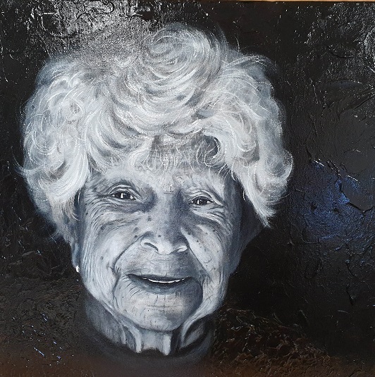 This is an image of Aunty Joyce's portrait.