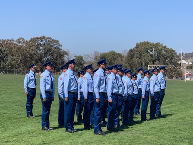 This is an image of the latest officers to join the Corrective Services NSW family.